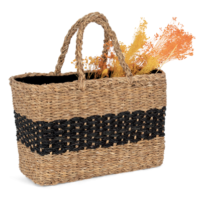 Cesta em junco do mar